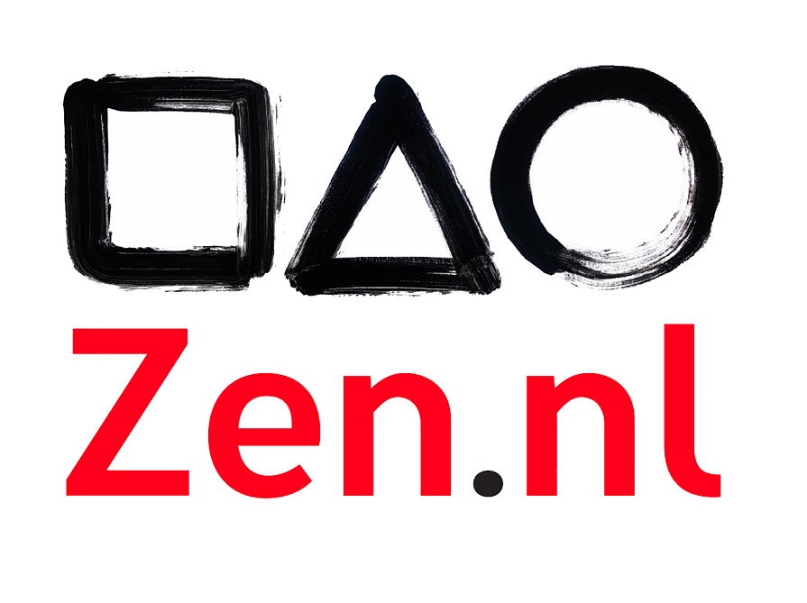 Zen.nl, Zen, meditatie, leren mediteren, logo, symboliek, dao, boeddhisme, cirkel, Japan, China, universeel, oersymbool, driehoek, vierkant