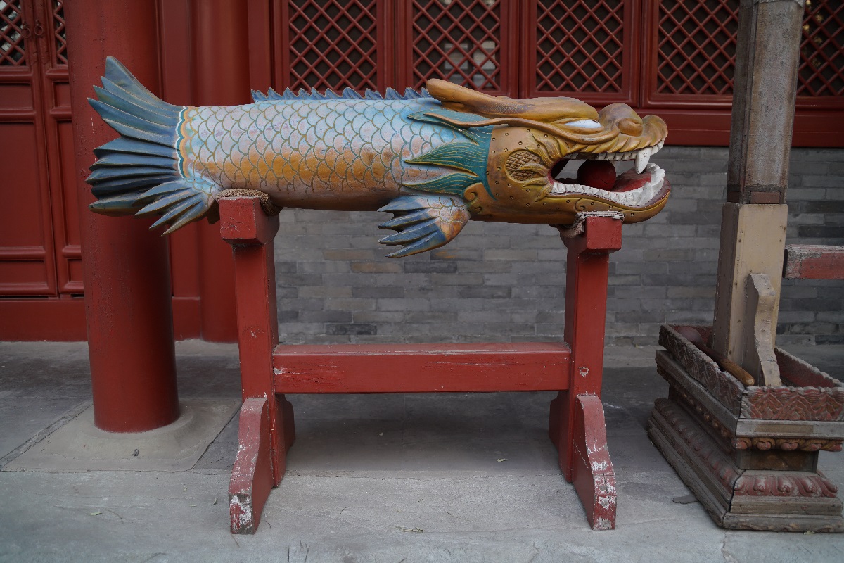 Rients op bezoek in klooster Beijing