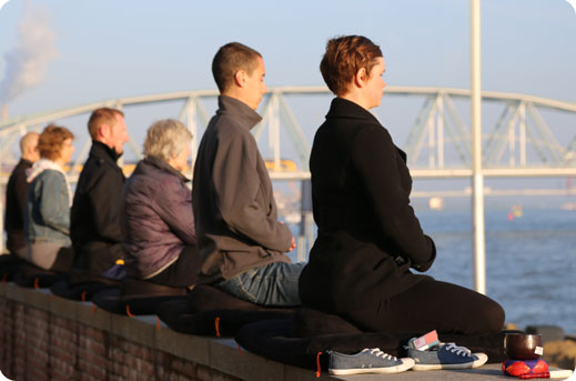 Zen.nl Rients Ritskes meditatie Waalkade Nijmegen zazen
