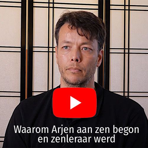 Arjen Hilhorst op YouTube over zen
