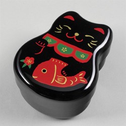 Bentobox Maneki zwart