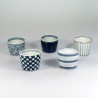 Set van 5 theekopjes Aiya Egawari