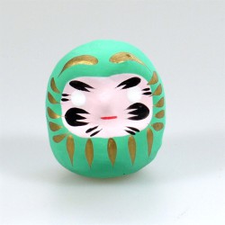 Daruma 5 cm groen