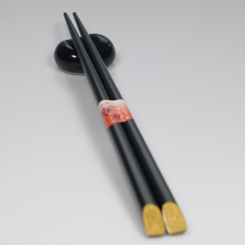 Houder voor eetstokjes Mame zwart