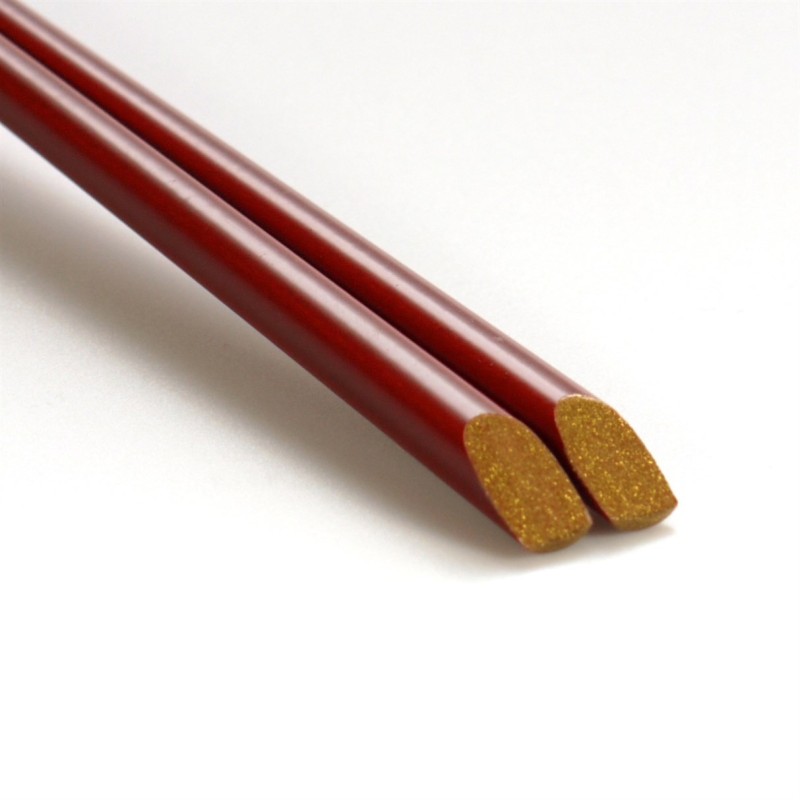 Eetstokjes rood / goud