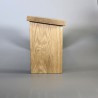 Meditatiebankje eiken Meditatiebankje eiken