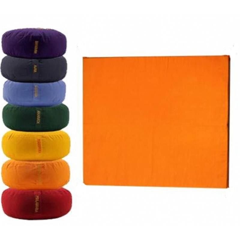 Meditatiemat basic foam oranje