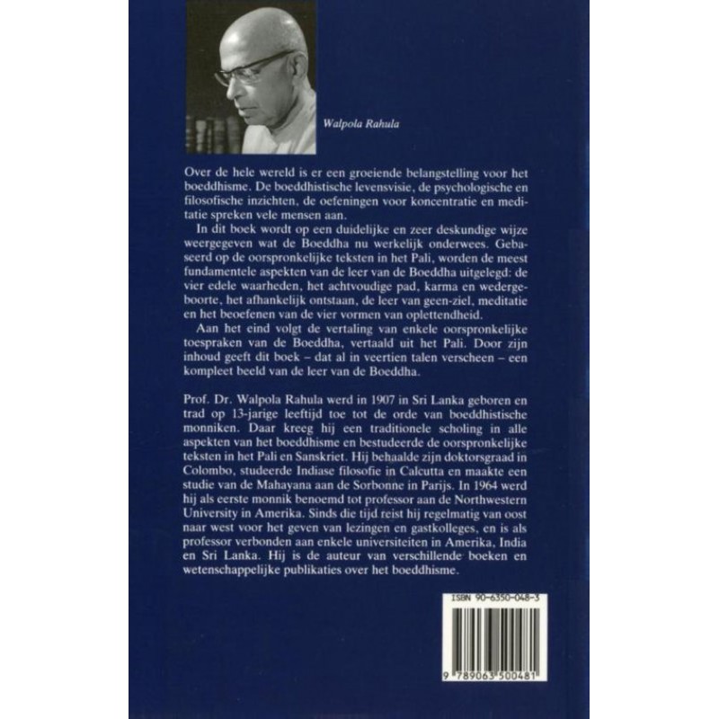 Wat de boeddha onderwees