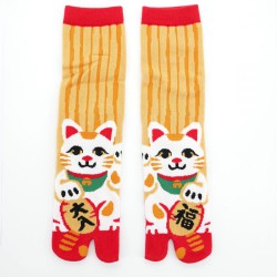 Tabi sokken Maneki Neko 23-25 cm