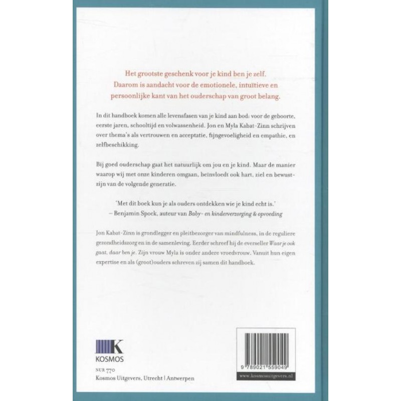 Handboek mindful ouderschap
