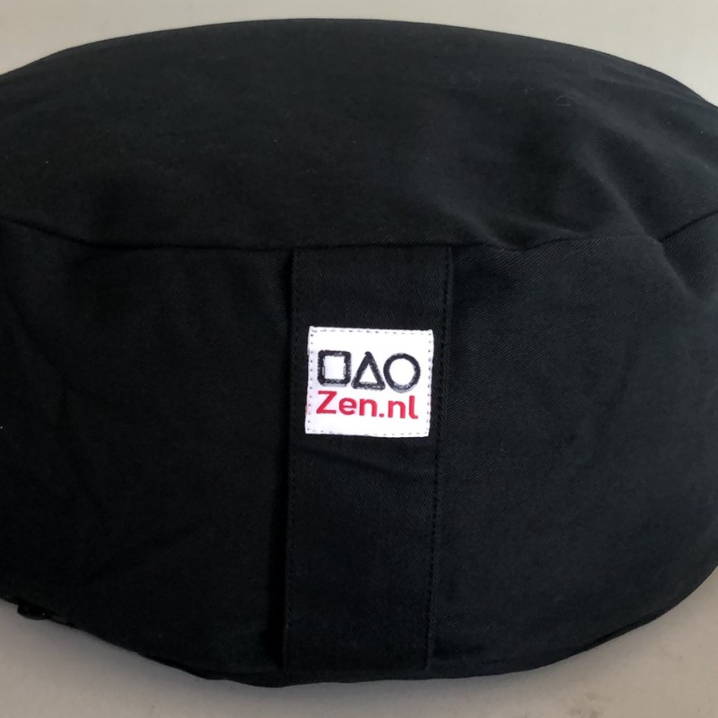 Meditatiekussen zwart 36 cm