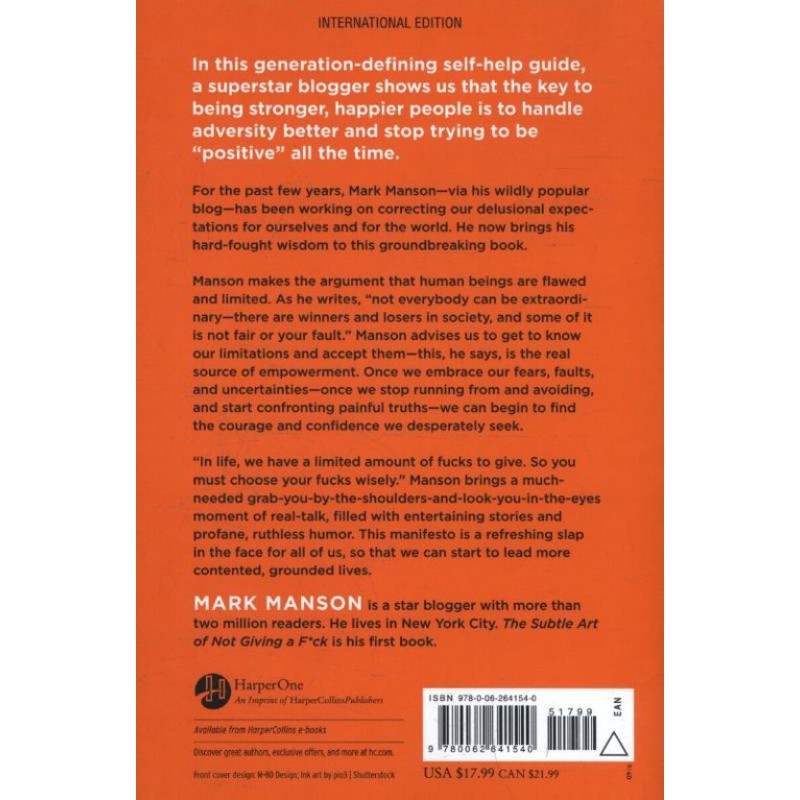 The Subtle Art of Not Giving a F*ck