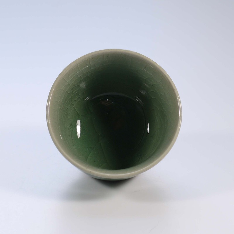 Cup Celadon Kikko