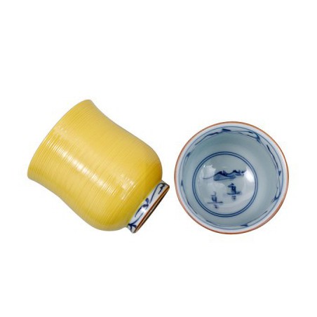Tea cup Itome yellow