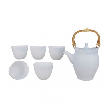 Kannon Teapot and cups