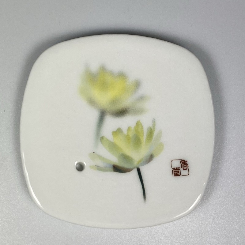 Incense Bowl White Lotus Incense Bowl White Lotus