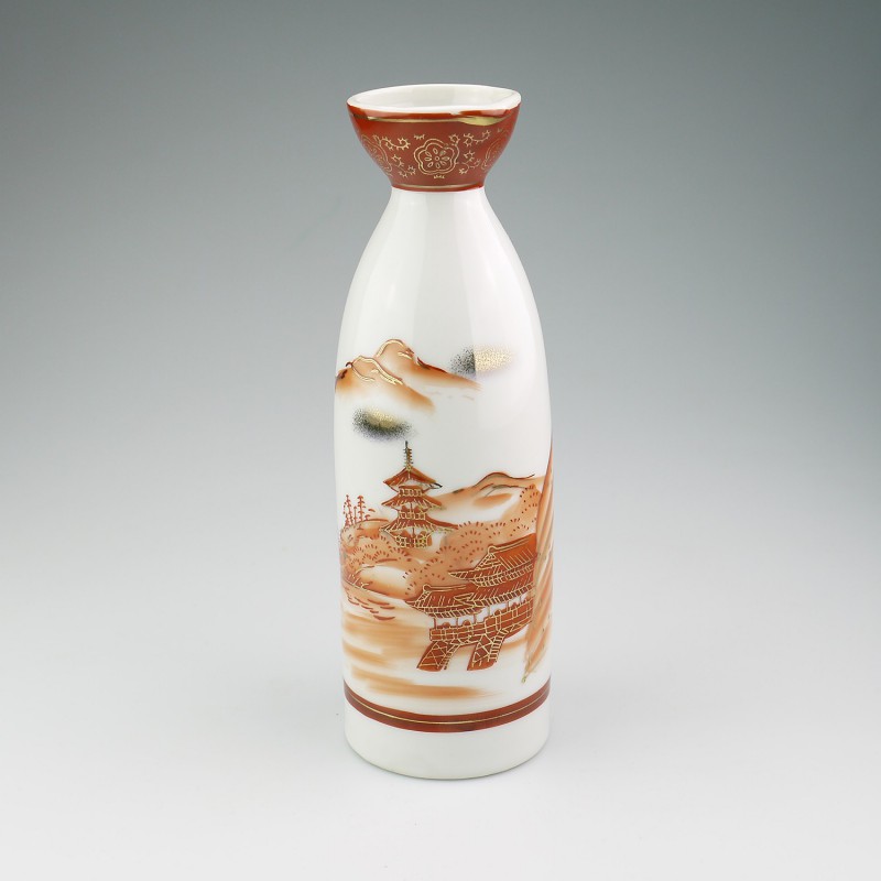 Sake bottle Aka Sansui Sake bottle Aka Sansui