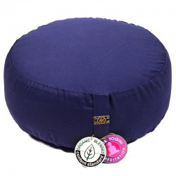 Zafu Yogi Yogini 33x17 cm Indigo Eco Meditation Cushion