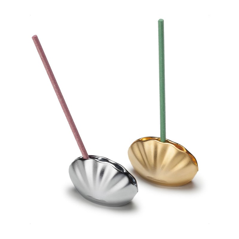 Wierookhouder Kolip Shell goud