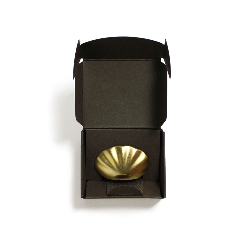 Wierookhouder Kolip Shell goud