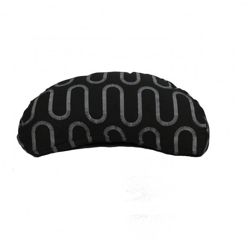 Zafu Crescent Anthracite print 