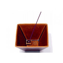 Incense Burner Yukari brown