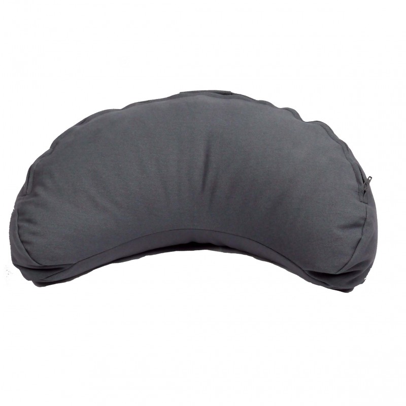 Meditatiekussen NL halve maan antraciet