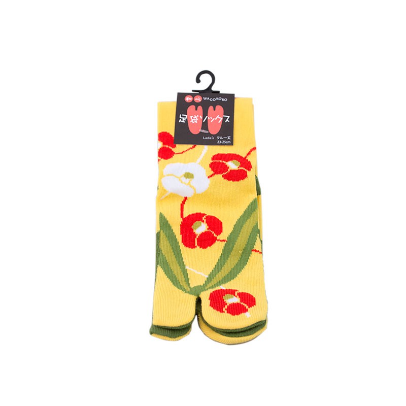 Tabi socks Tsubaki 23-25 cm