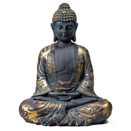 Meditatie Boeddha antieke finish Japan