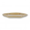 Incense Plate Hexagon Golden Brown Incense Plate Hexagon Golden Brown