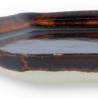 Incense Plate Hexagon Dark Brown Incense Plate Hexagon Dark Brown