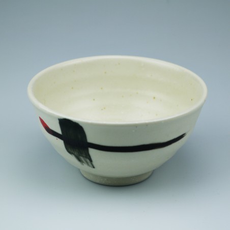 Rice bowl Kanzashi white