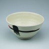Rice bowl Kanzashi white Rice bowl Kanzashi white