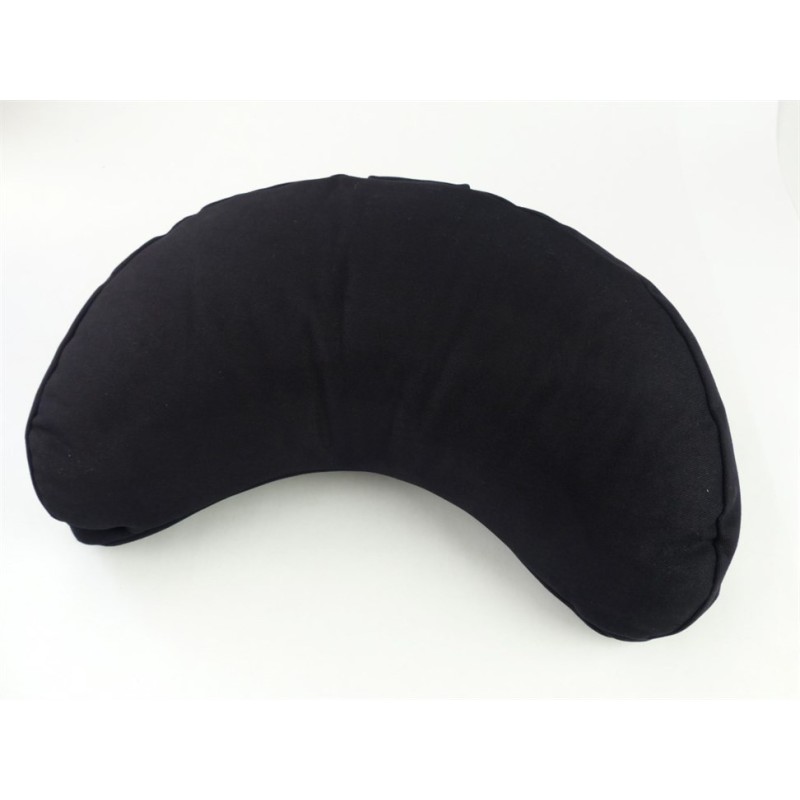 kussen halvemaan zwart