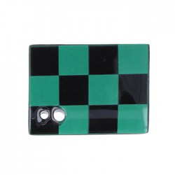 Wierookhouder S Ichimatsu zwart groen