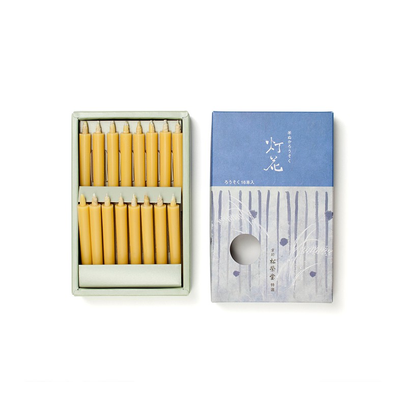 Tohka candles beeswax 100 pieces

