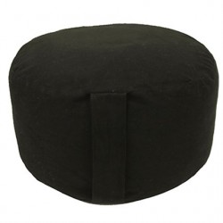 meditatie kussen zwart