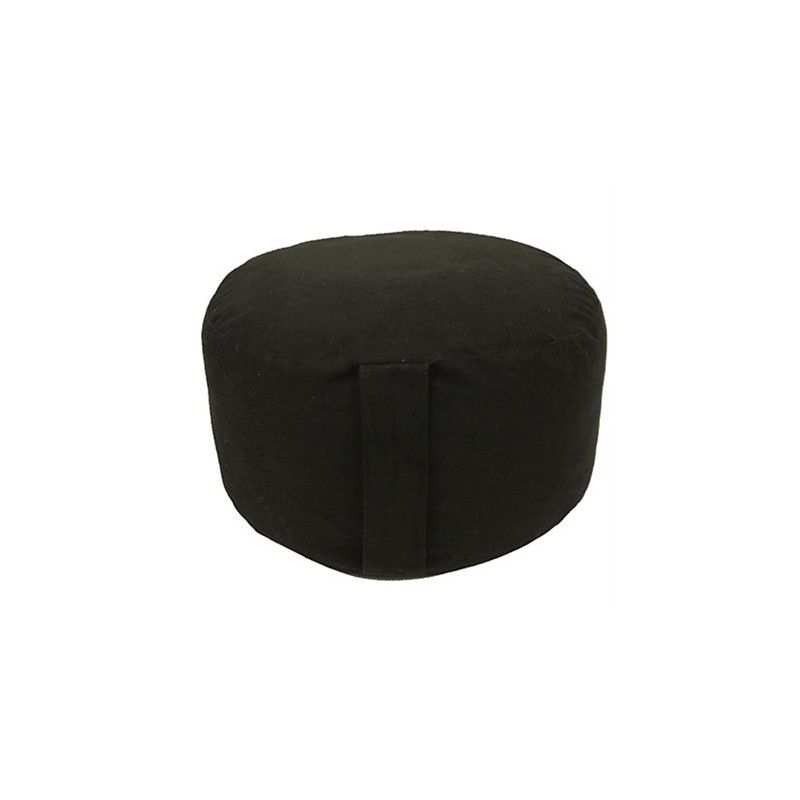 meditatie kussen zwart