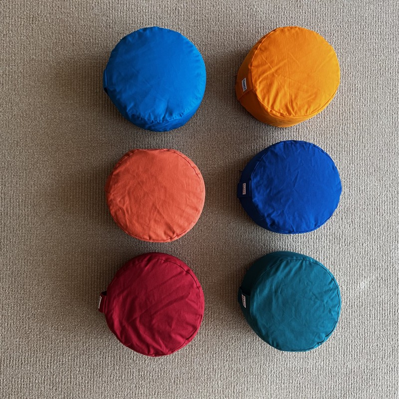 Meditatiekussen Organic basic Orange