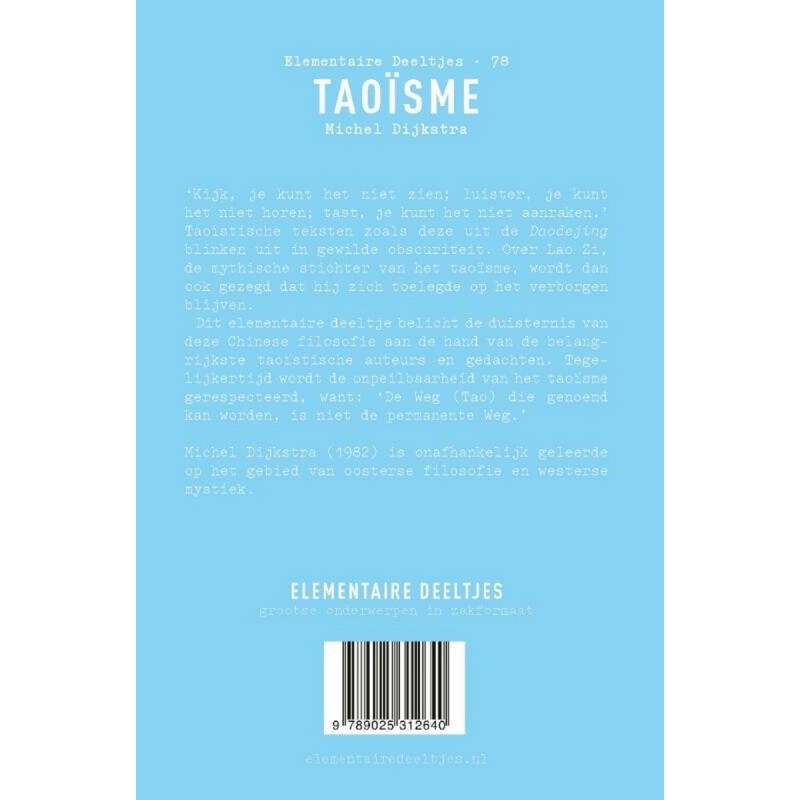 Elementaire Deeltjes 78 - Taoïsme