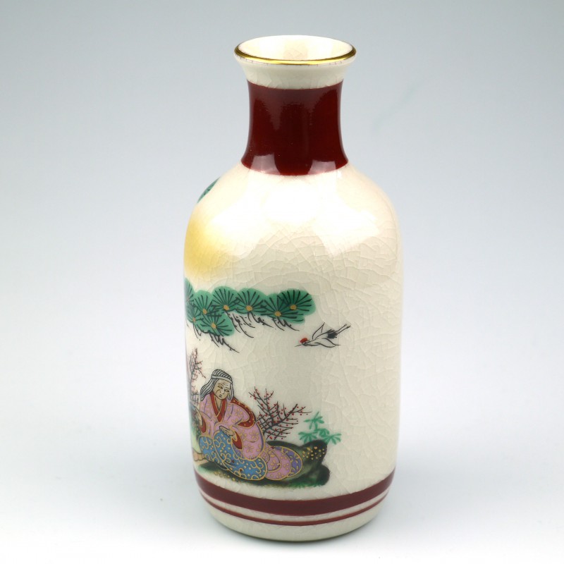 Sake bottle Takasago