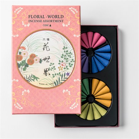 FLORAL WORLD Incense Assortment - Cone