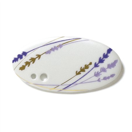 Porcelain Incense Holder Lavender