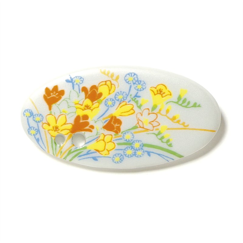 Porcelain Incense Holder Freesia