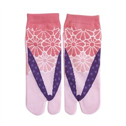 Tabi sokken Kiku 23-25 cm