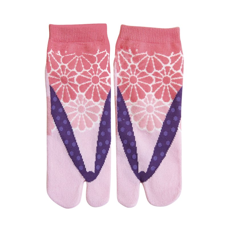 Tabi sokken Kiku 23-25 cm