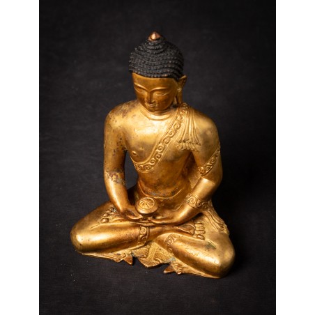 Ancient Bronze Nepalese Buddha