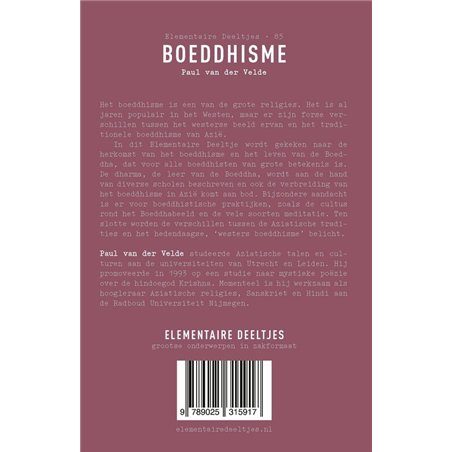 Elementaire Deeltjes 85 - Boeddhisme