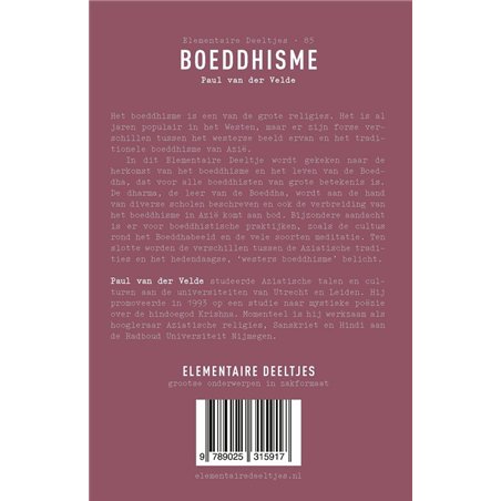 Elementaire Deeltjes 85 - Boeddhisme