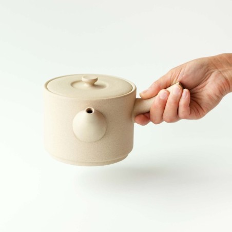 Teapot Iroiro Ivory